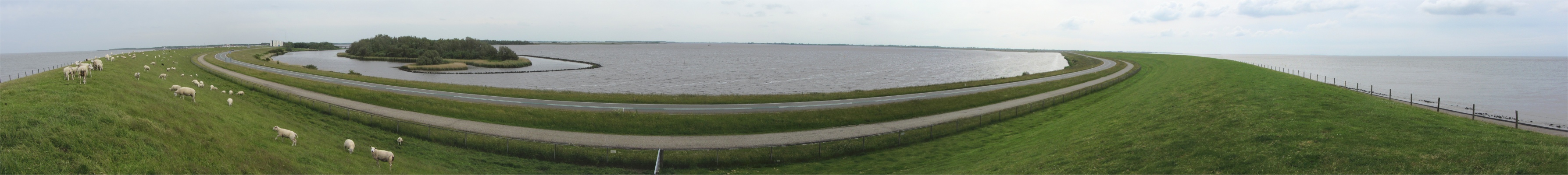 lauwersmeer_from_dike